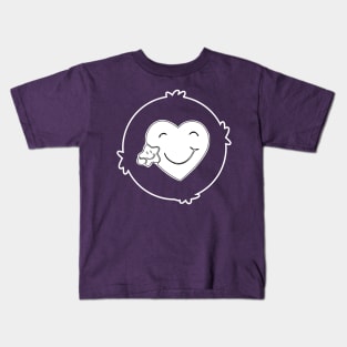 smiling star emoticon Kids T-Shirt